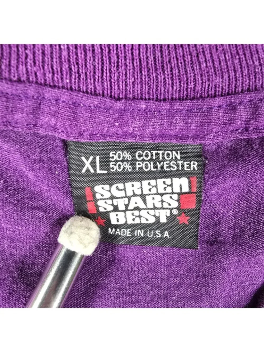 Vintage Single Stitch Nobody Does It Better... Freshmen '90 Purple T-Shirt (L)